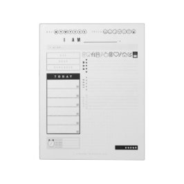 Bloc De Notas ESTUDIANTE I AM Planner Notepad | Plan infantil de