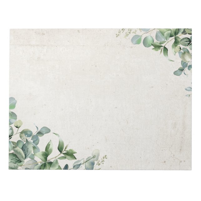 Bloc De Notas eucalipto grande (Frente)