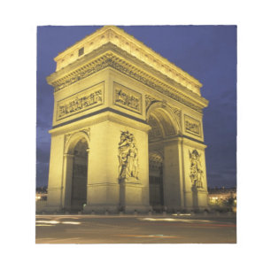 Bloc De Notas Europa, Francia, París. Arco de Triunfo