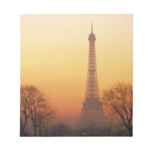 Bloc De Notas Europa, Francia, París. Torre Eiffel (Medio