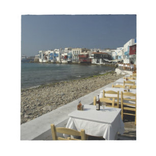 Bloc De Notas Europa, Grecia, Mykonos. Vistas del litoral