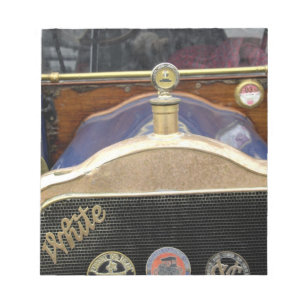 Bloc De Notas Europa, Irlanda, Dublín. Auto antiguo, Blanco 2