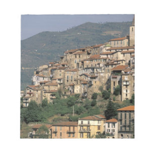 Bloc De Notas Europa, Italia, Liguria, Apricale. Riviera Di