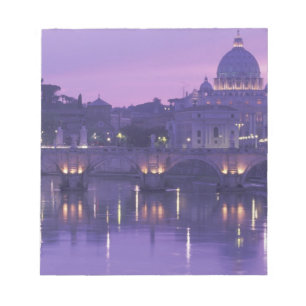 Bloc De Notas Europa, Italia, Roma. San Pedro y Ponte Sant