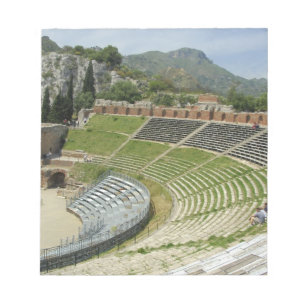 Bloc De Notas Europa, Italia, Sicilia, Taormina. siglo III