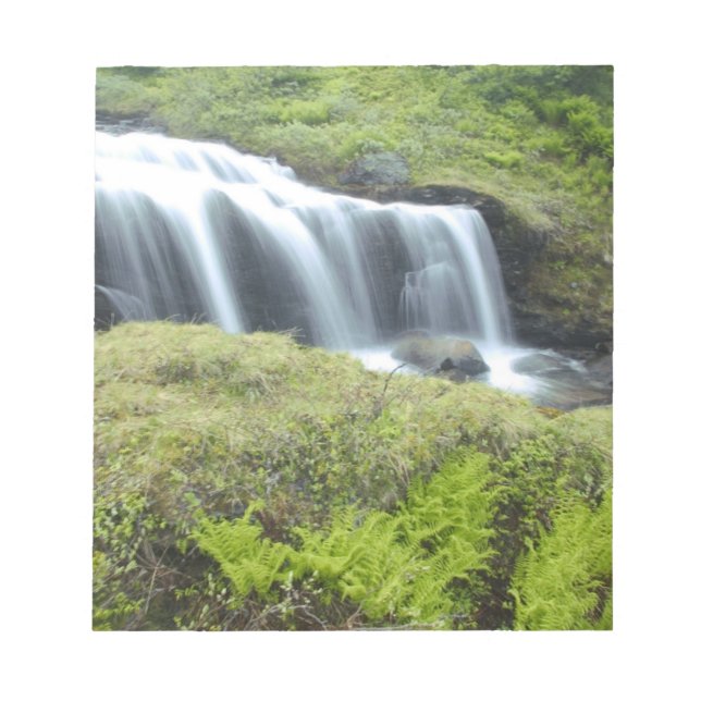 Bloc De Notas Europa, Noruega. Cascada. (Frente)