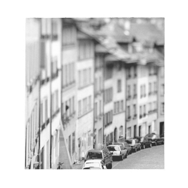 Bloc De Notas Europa, Suiza, Berna. Edificios de la Ciudad Vieja (Frente)