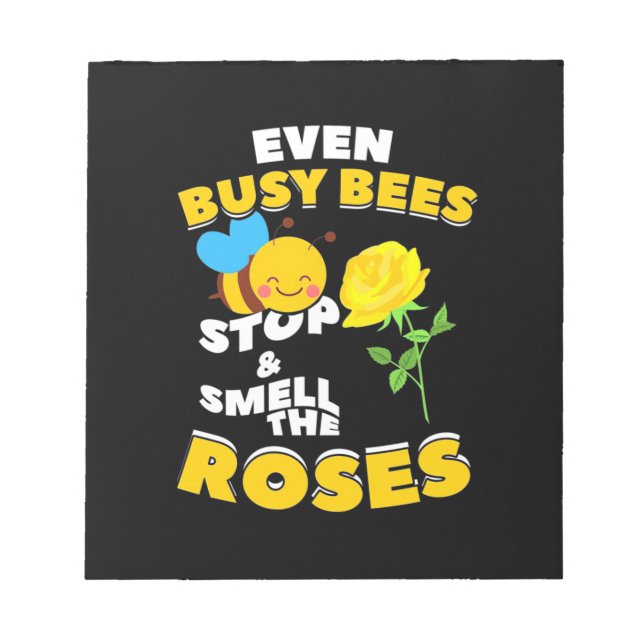 Bloc De Notas Even Busy Bees (Frente)