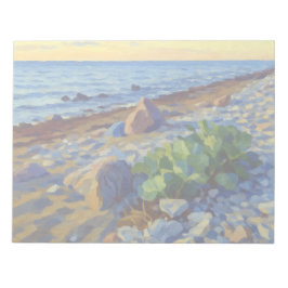 Bloc De Notas Evening light on the coast of Vormsi