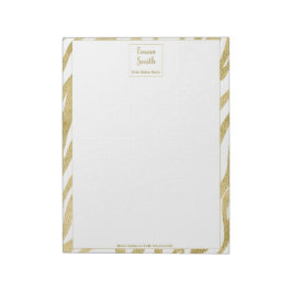 Bloc De Notas Experiencia de belleza dorada