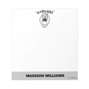 Bloc De Notas Expletivos de Yelling TAZ™