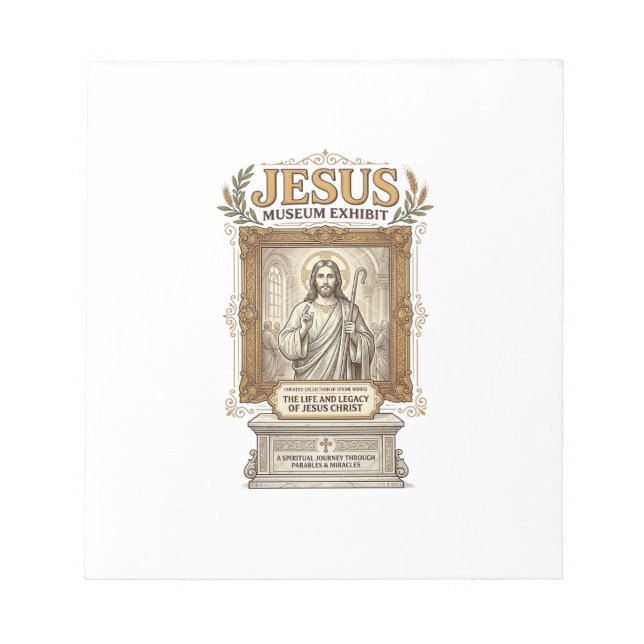 Bloc De Notas Exposición del Museo de Jesús Exposición del Museo (Frente)