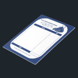 Bloc De Notas Factura de recepción de recepción comercial de la<br><div class="desc">Este formulario de personalizado impreso de notas de recibo o de factura es perfecto para su negocio de siembra de césped o paisajismo. Está decorado con una decoración profesional en tonos azul marino y blanco, con el ilustracion de una cortadora de césped de estilo comercial. Utilice los campos de plantilla...</div>