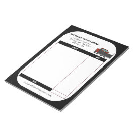 Bloc De Notas Factura de recepción de recepción de negocio con n