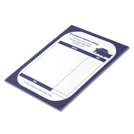 Bloc De Notas Factura de recepción de recepción de negocio con n