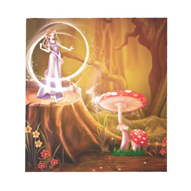 Bloc De Notas Fairtale Fantasy Destiny Whimsical Dreams (Frente)