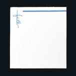 Bloc De Notas Faith Cross<br><div class="desc">Notepad is shown in white sheets with a faith cross print.
Customize this item or buy as is.



Licensed Print</div>