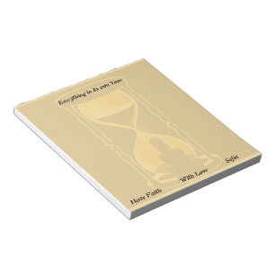 Bloc De Notas Faith & Timing Wellness Notepad