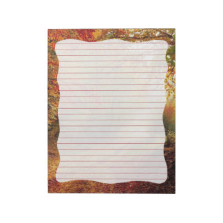 Bloc De Notas Fall Colors - 11" x 8.5" Notepad