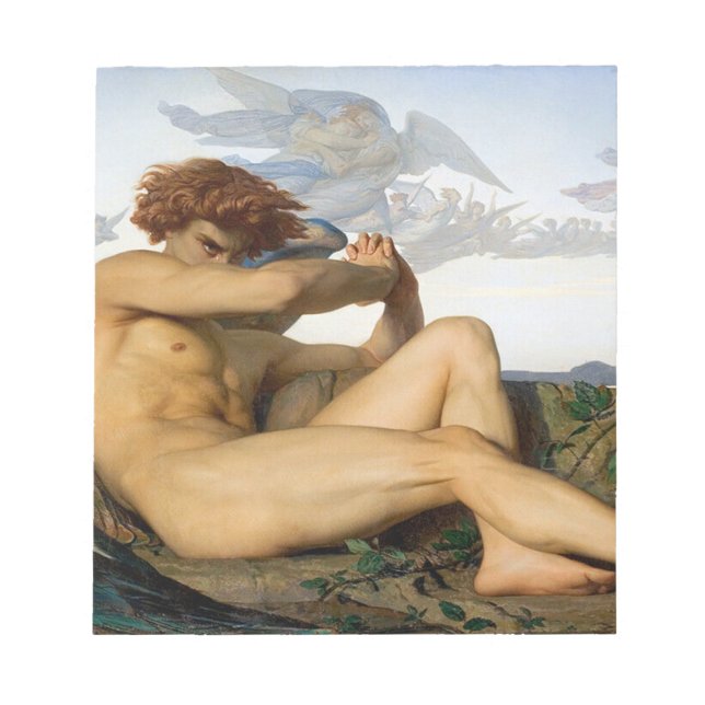 Bloc De Notas Fallen Angel Alexandre Cabanel Original (Frente)