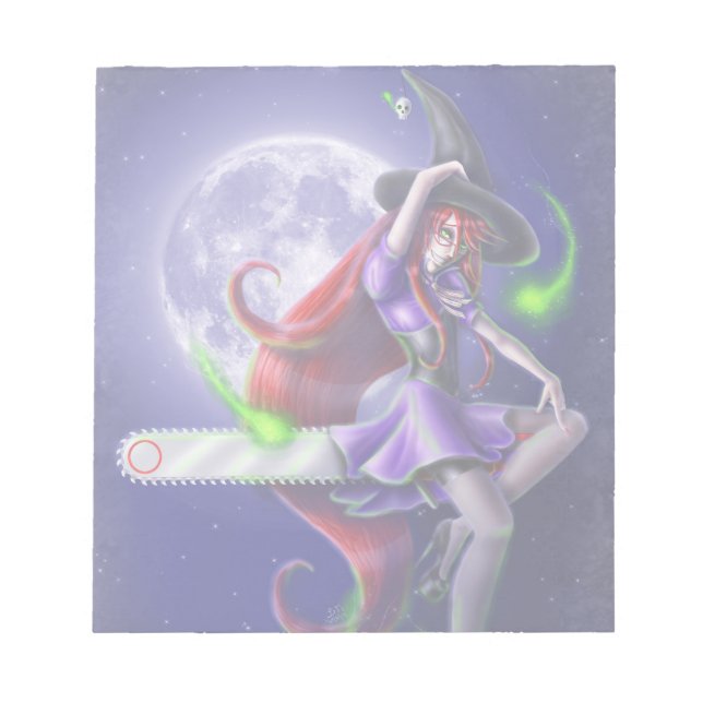 Bloc De Notas Falln Witchy PinUp (Frente)