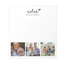 Bloc De Notas Familia de Collages de fotos de Notas