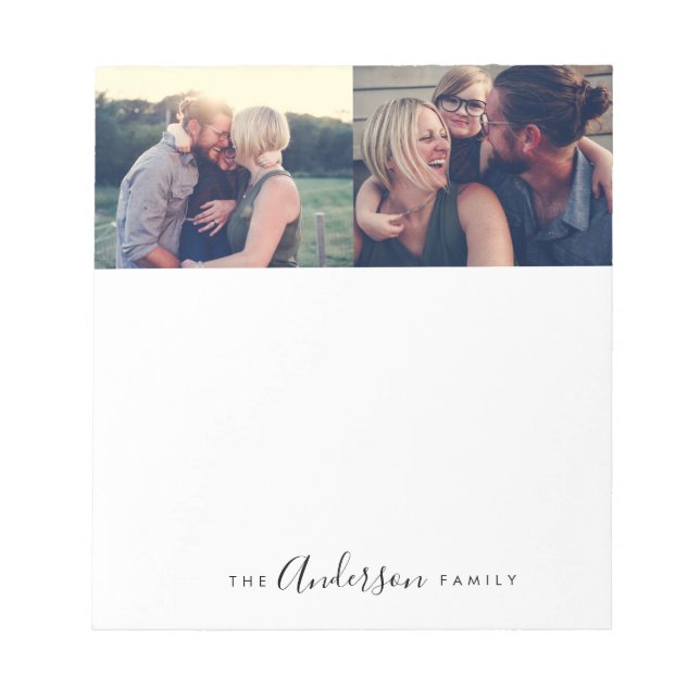 Bloc De Notas Familia personalizada (Frente)