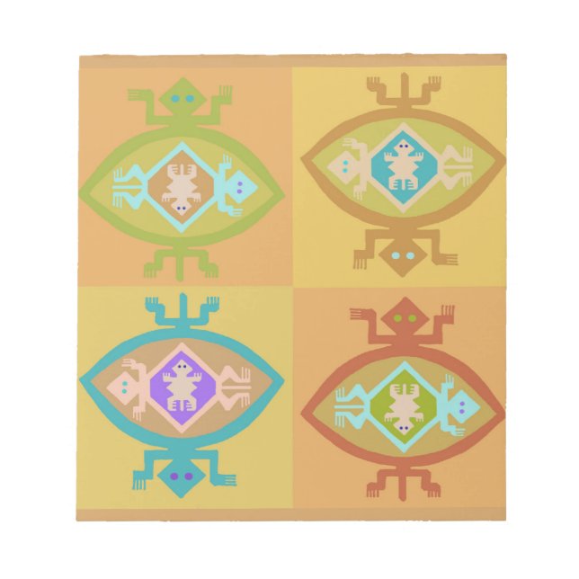 Bloc De Notas Familia Tortuga del Suroeste (Frente)