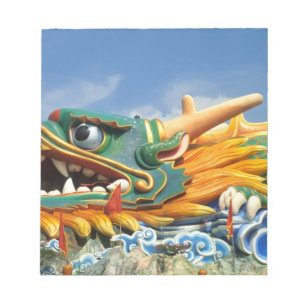 Bloc De Notas Famoso dragón en Haw Par Villa en Singapur Asia