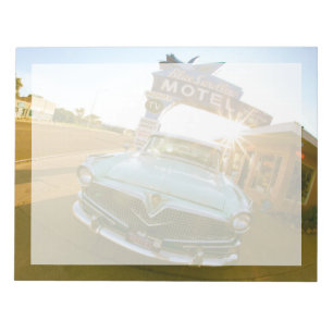 Bloc De Notas Famoso motel Blue Swallow en la Ruta 66