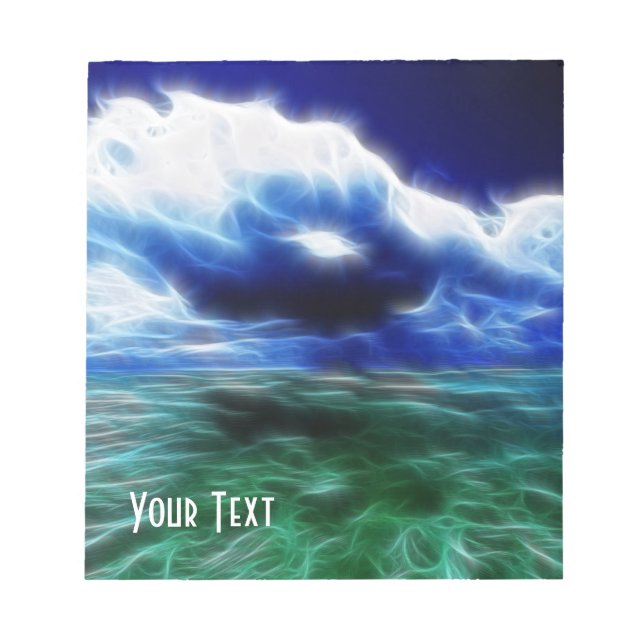Bloc De Notas Fantasy Ocean And Clouds (Frente)