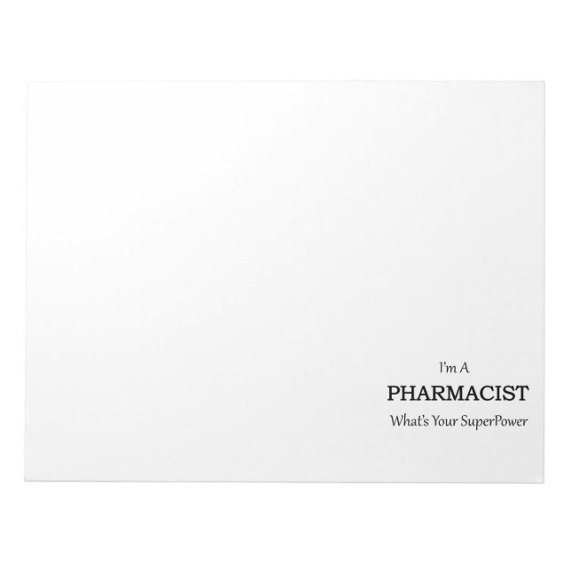 BLOC DE NOTAS FARMACÉUTICO (Frente)