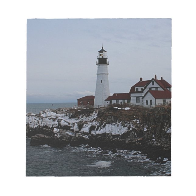 Bloc De Notas Faro de cabeza de Portland (Frente)
