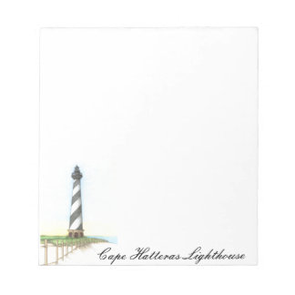 Bloc De Notas Faro de Cape Hatteras Notepad