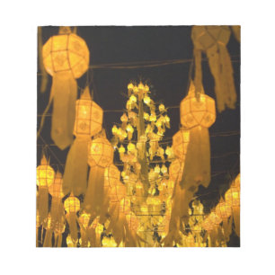 Bloc De Notas Faroles para el festival Loi Krathong.