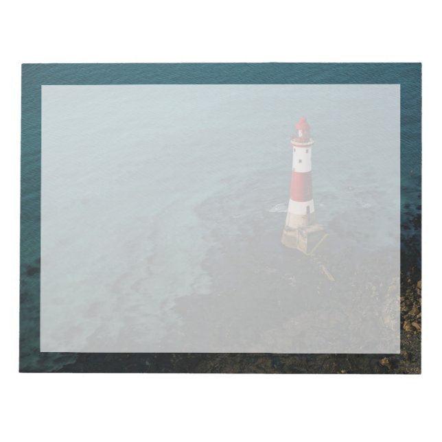 Bloc De Notas Faros | Faro de Beach Head en Inglaterra (Frente)