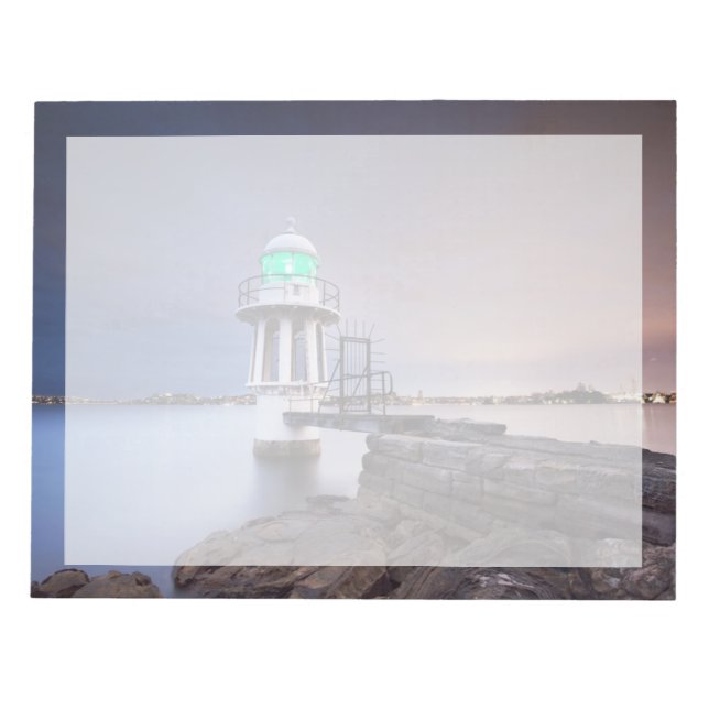 Bloc De Notas Faros | Faro de Cremorne Point Australia (Frente)
