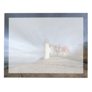 Bloc De Notas Faros Point Betsie Lake Michigan