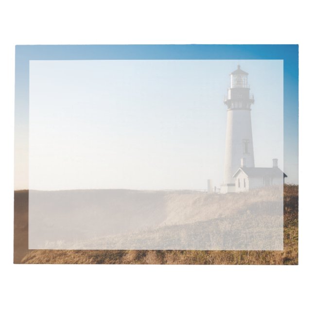 Bloc De Notas Faros | Yaquina Head Lighthouse Oregon (Frente)