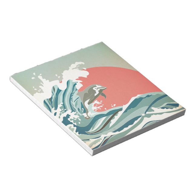 Bloc De Notas Felicidad delfín (Lado Derecho)