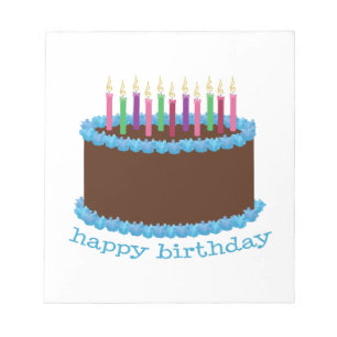 Bloc De Notas Feliz cumpleaños