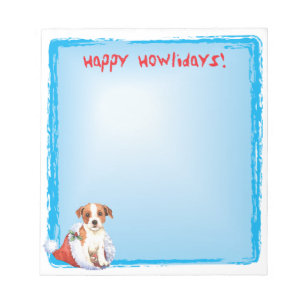 Bloc De Notas Feliz cumpleaños Parson Russell Terrier