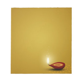 Bloc De Notas Feliz Diwali Diya - Notepad