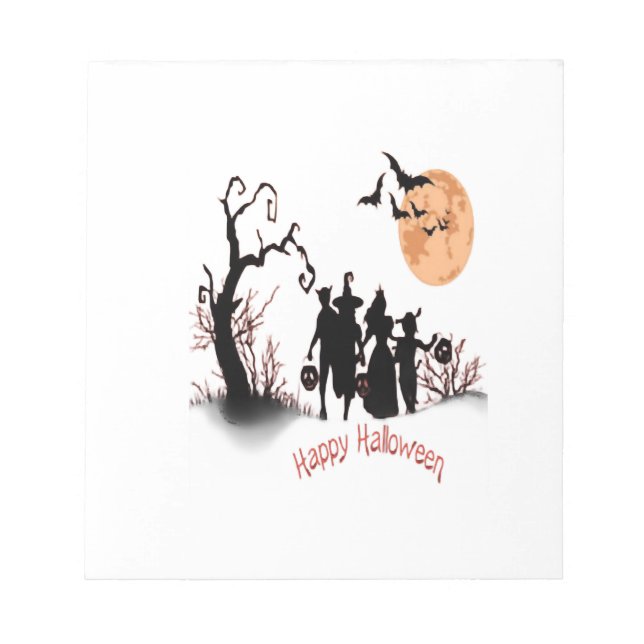 Bloc De Notas Feliz Halloween (Frente)