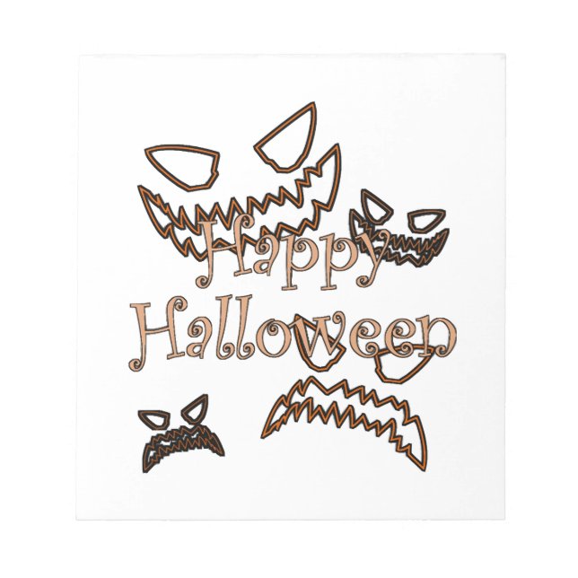 Bloc De Notas Feliz Halloween (Frente)