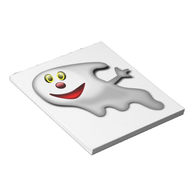 BLOC DE NOTAS FELIZ HALLOWEEN GHOST (Lado Derecho)