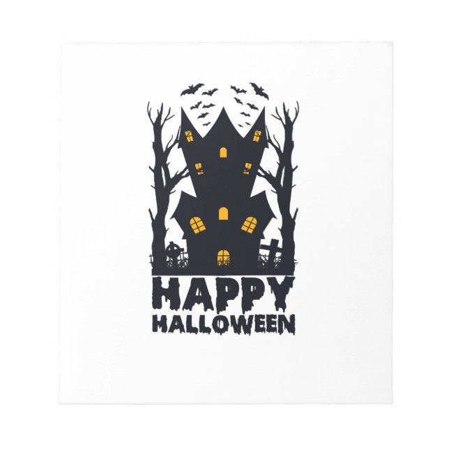 Bloc De Notas Feliz Halloween Halloween Feliz Halloween (Frente)