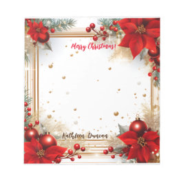 Bloc De Notas Feliz Navidad