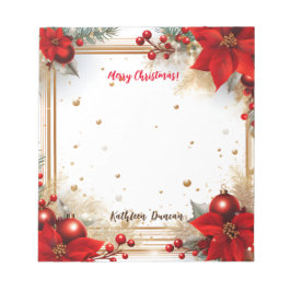 Bloc De Notas Feliz Navidad