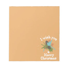 Bloc De Notas Feliz Navidad Decoración